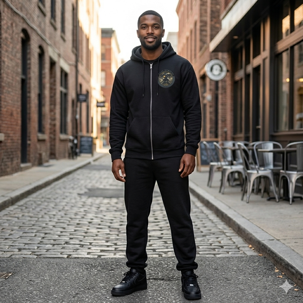 All Black Rail Street